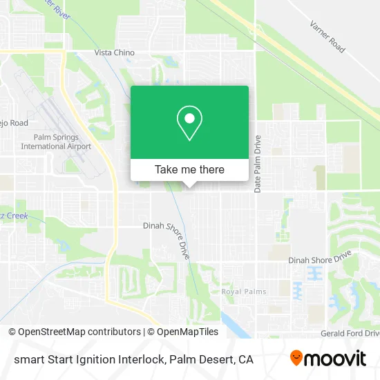 smart Start Ignition Interlock map