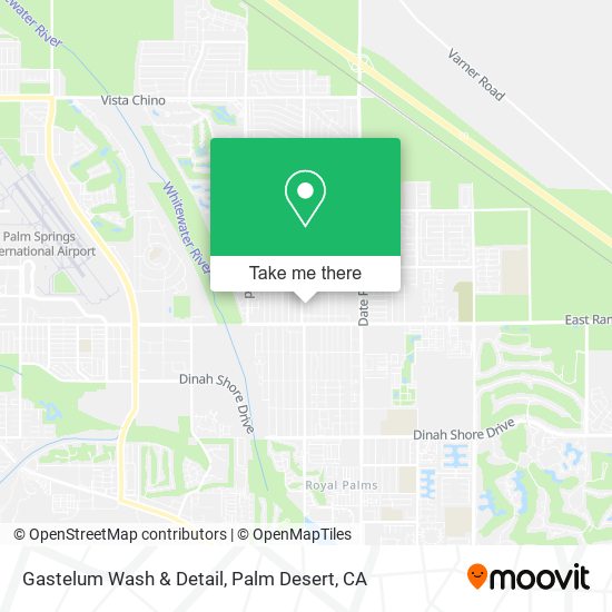 Gastelum Wash & Detail map