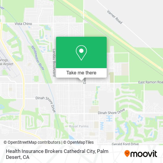 Mapa de Health Insurance Brokers Cathedral City