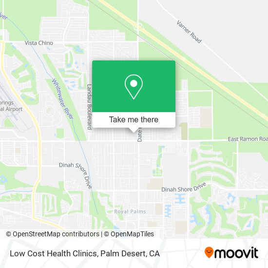 Low Cost Health Clinics map