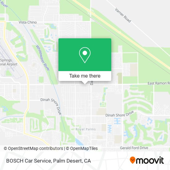 BOSCH Car Service map