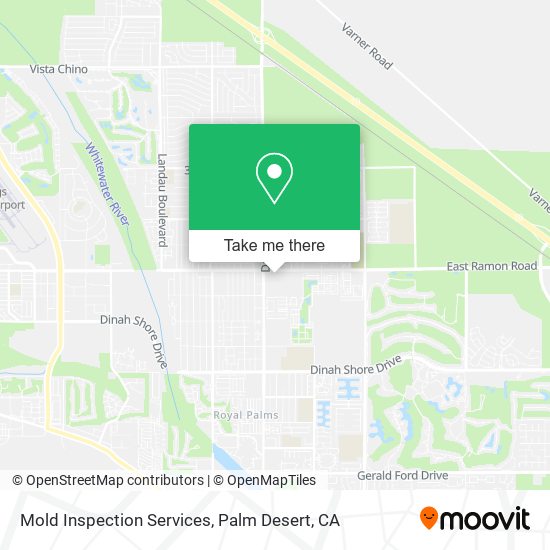 Mapa de Mold Inspection Services
