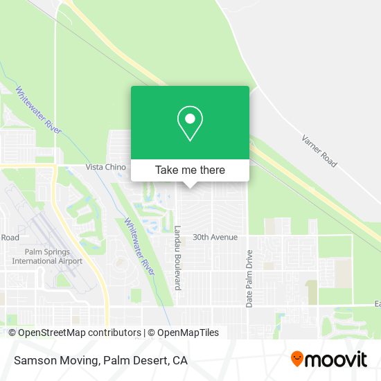 Samson Moving map