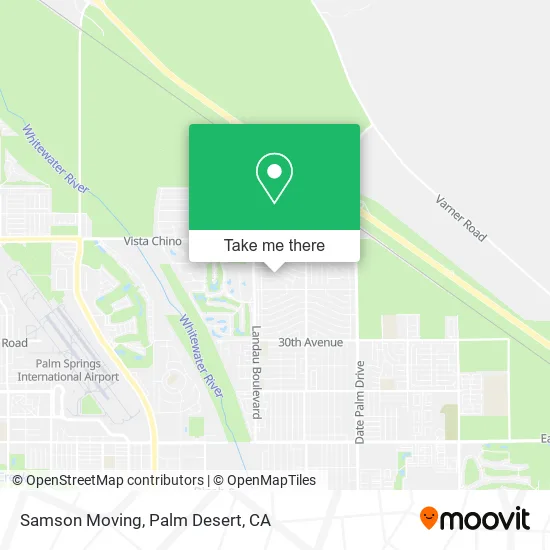 Samson Moving map