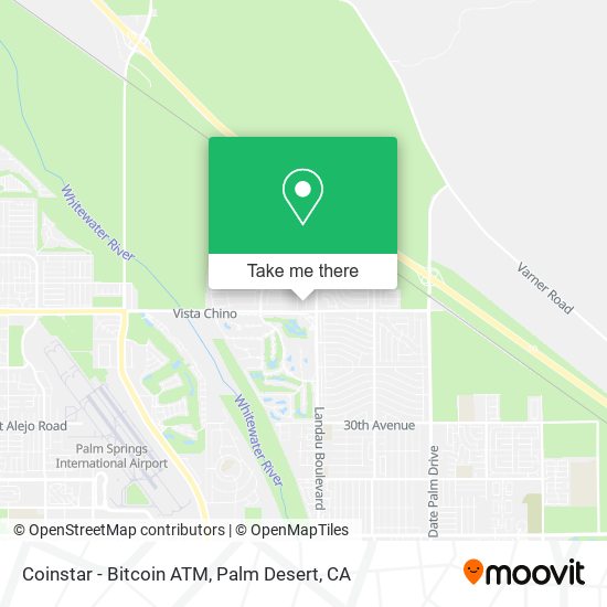 Coinstar - Bitcoin ATM map