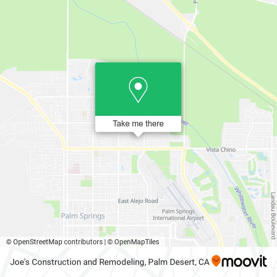 Joe's Construction and Remodeling map