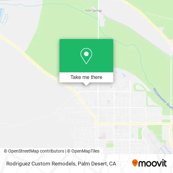 Rodriguez Custom Remodels map