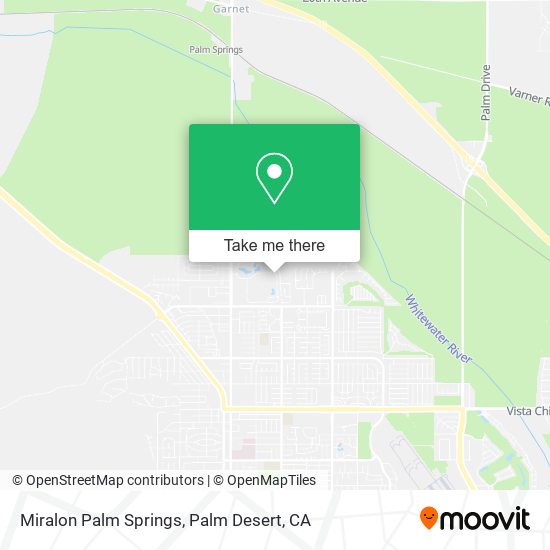 Miralon Palm Springs map