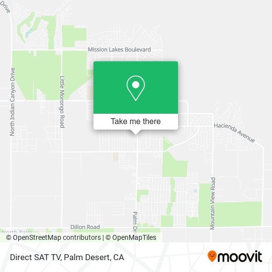 Mapa de Direct SAT TV