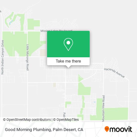 Good Morning Plumbing map