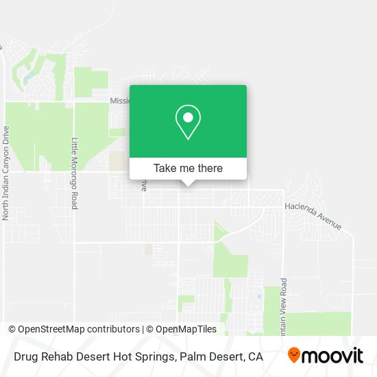 Mapa de Drug Rehab Desert Hot Springs