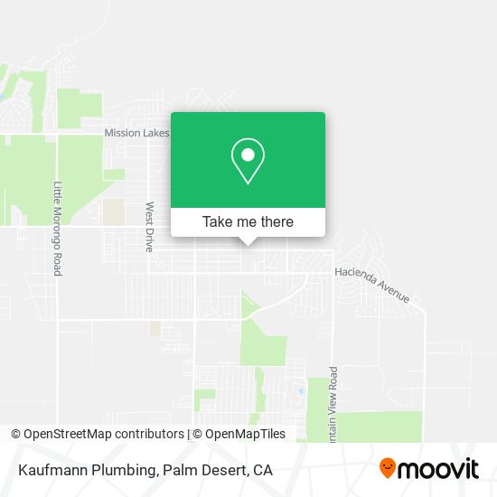 Kaufmann Plumbing map