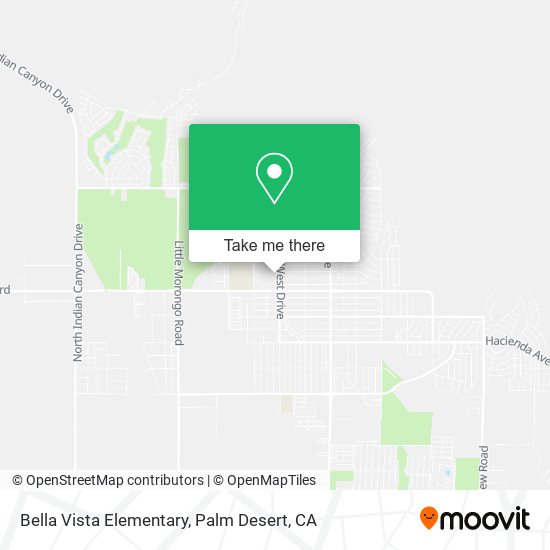 Bella Vista Elementary map