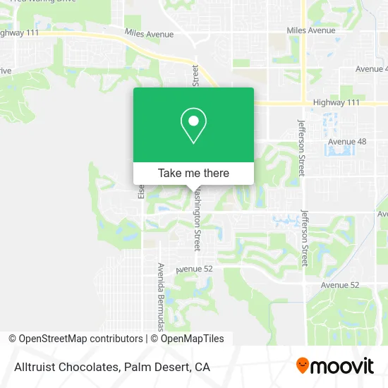 Alltruist Chocolates map