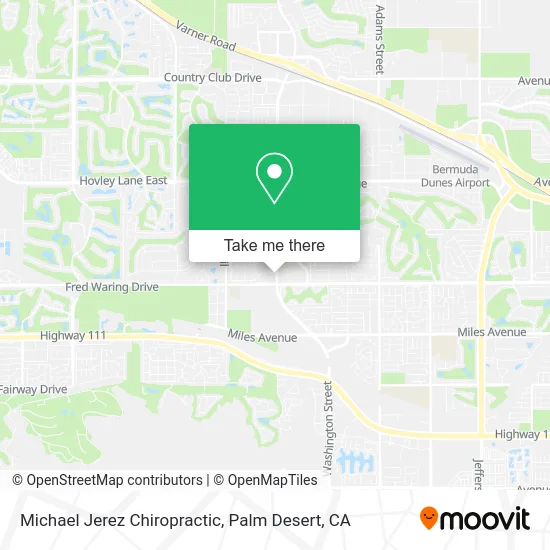 Michael Jerez Chiropractic map