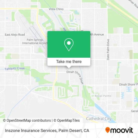 Inszone Insurance Services map