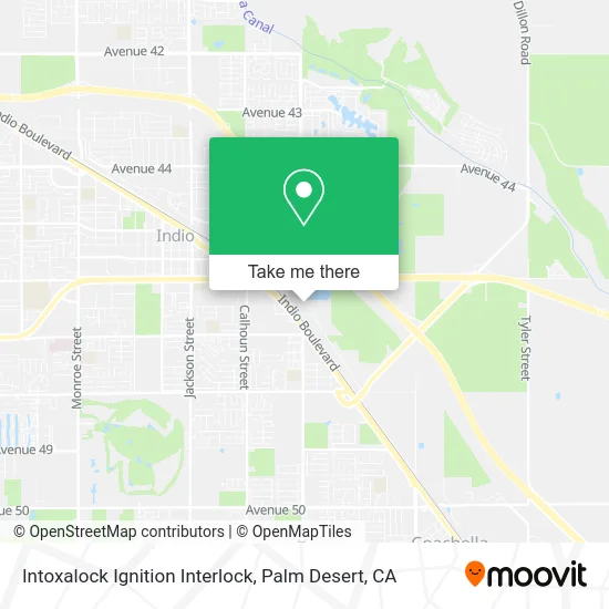 Intoxalock Ignition Interlock map