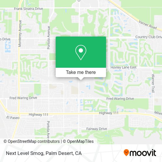 Next Level Smog map