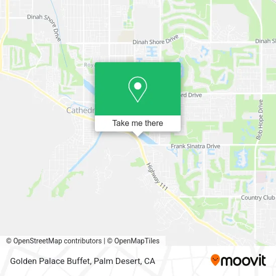 Mapa de Golden Palace Buffet