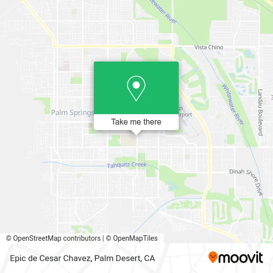 Epic de Cesar Chavez map