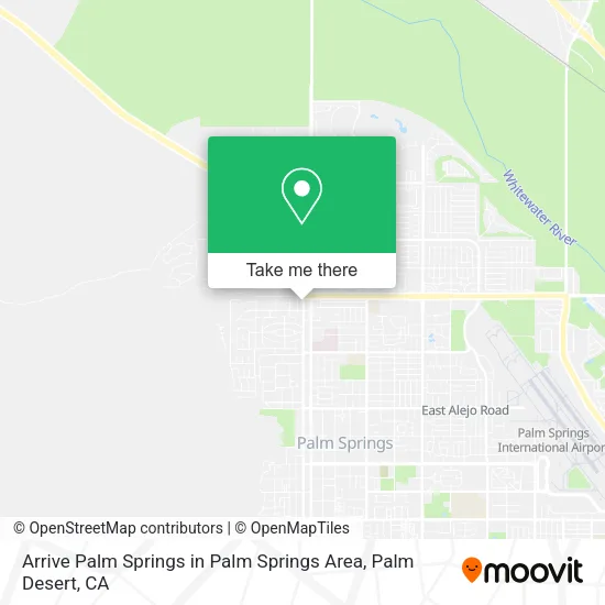 Mapa de Arrive Palm Springs in Palm Springs Area