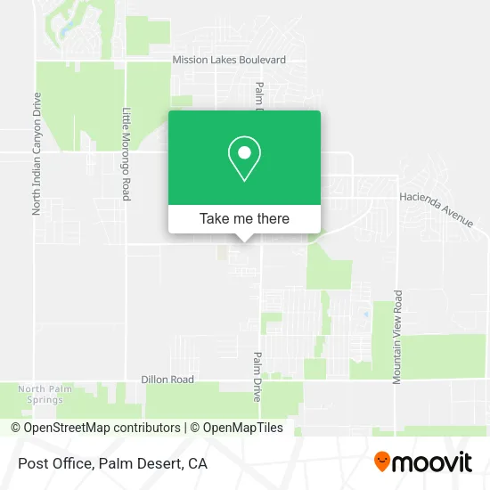 Post Office map