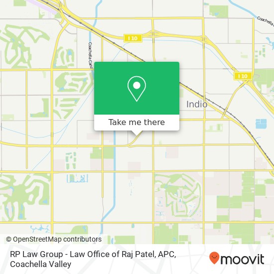 RP Law Group - Law Office of Raj Patel, APC map