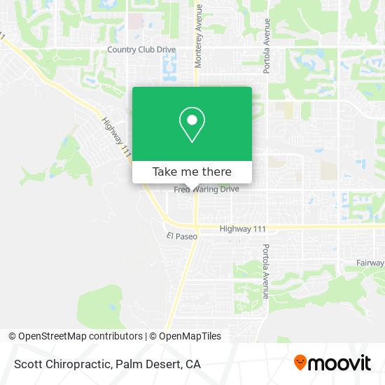 Scott Chiropractic map