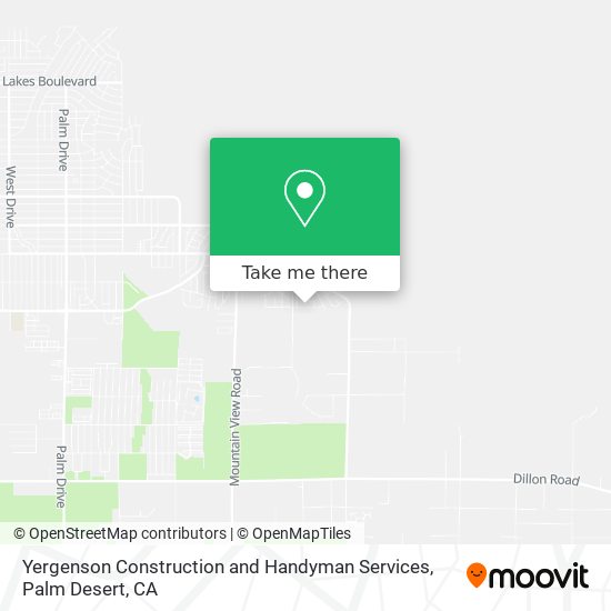 Yergenson Construction and Handyman Services map