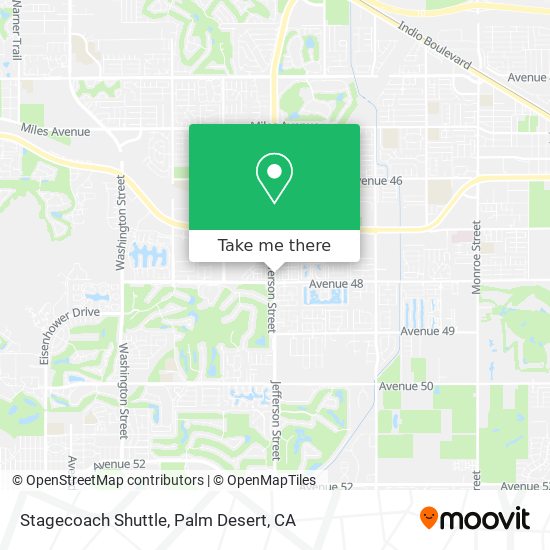 Stagecoach Shuttle map