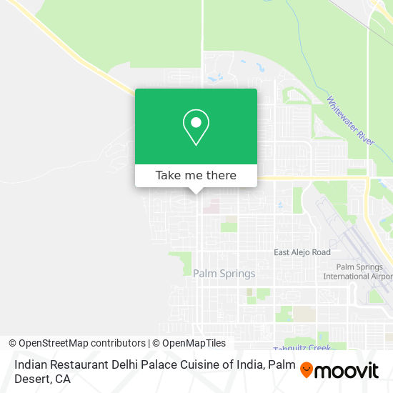 Indian Restaurant Delhi Palace Cuisine of India map