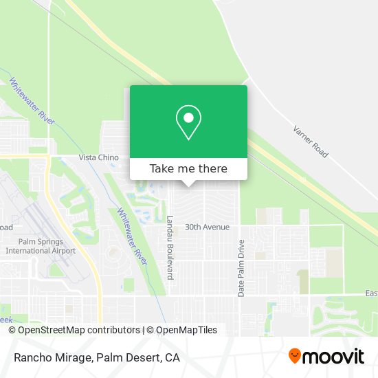 Mapa de Rancho Mirage