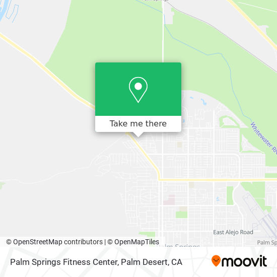 Palm Springs Fitness Center map