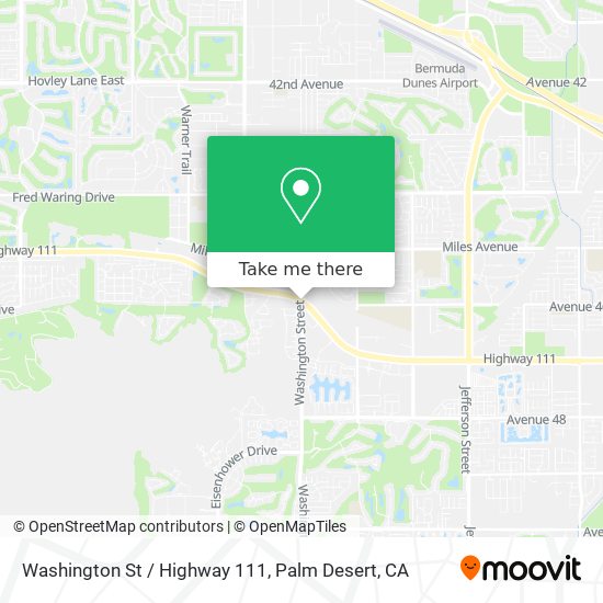 Mapa de Washington St / Highway 111