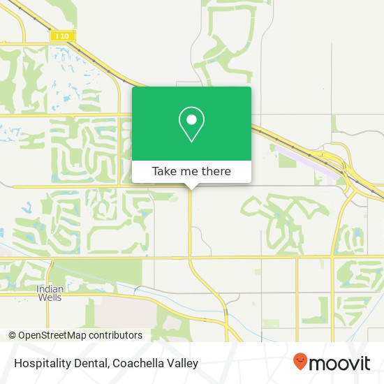 Hospitality Dental map