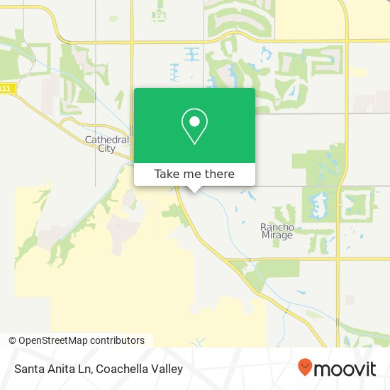 Mapa de Santa Anita Ln