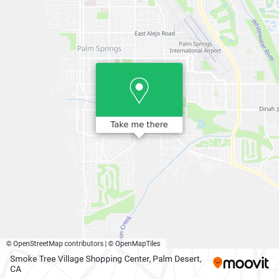Smoke Tree Village Shopping Center map