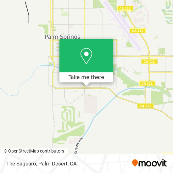 Mapa de The Saguaro