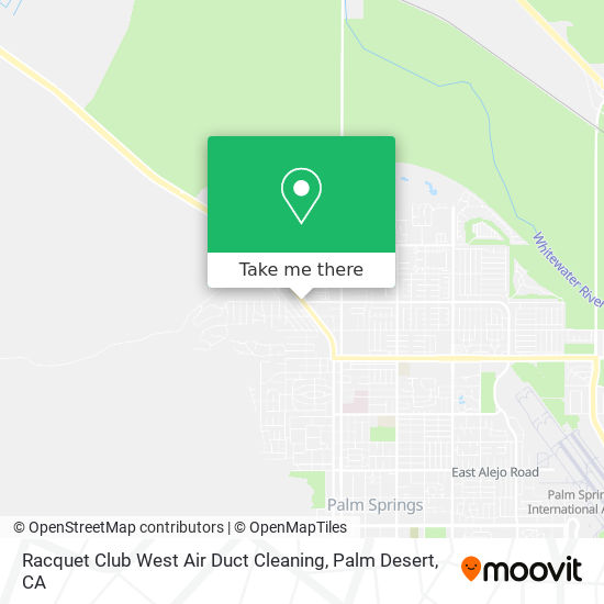Racquet Club West Air Duct Cleaning map