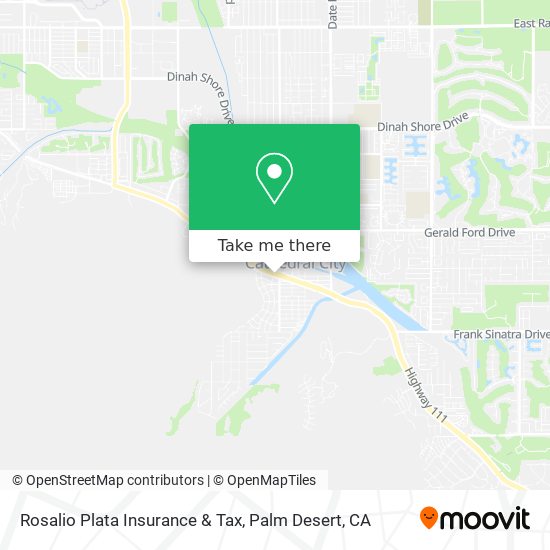 Rosalio Plata Insurance & Tax map