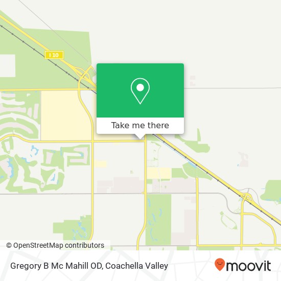 Gregory B Mc Mahill OD map