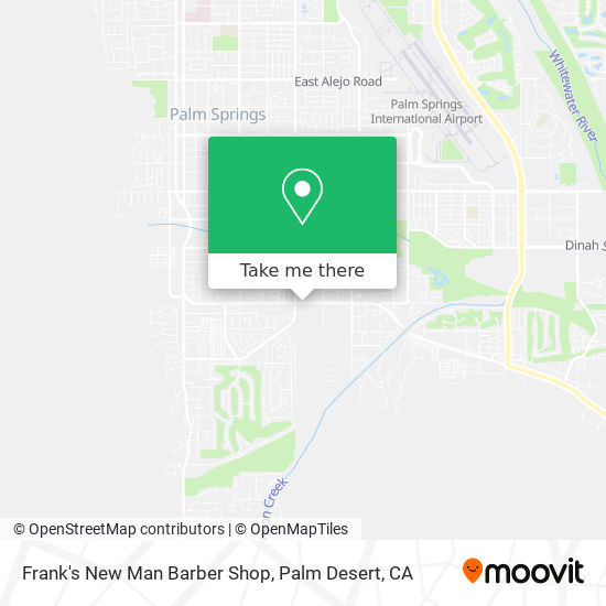 Frank's New Man Barber Shop map