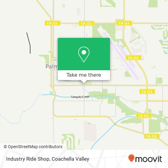 Industry Ride Shop map