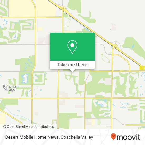 Mapa de Desert Mobile Home News