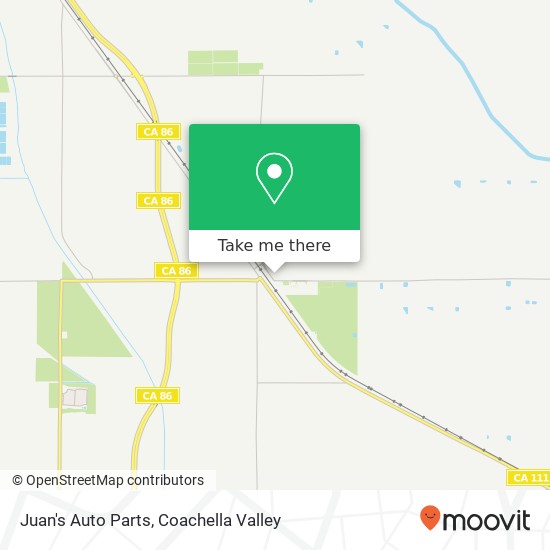 Juan's Auto Parts map