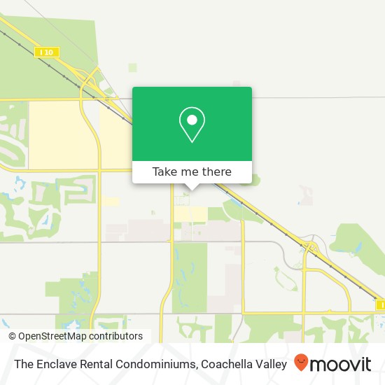 The Enclave Rental Condominiums map