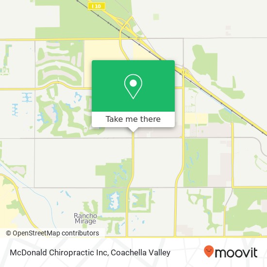 McDonald Chiropractic Inc map