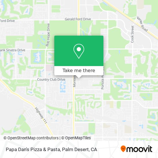 Papa Dan's Pizza & Pasta map