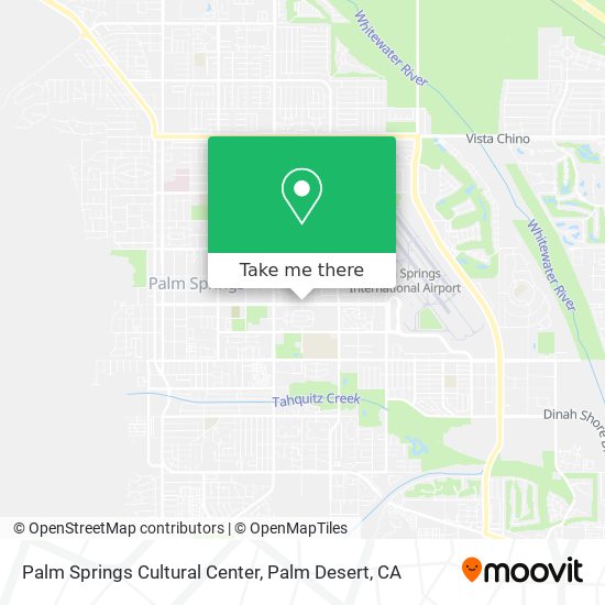 Mapa de Palm Springs Cultural Center