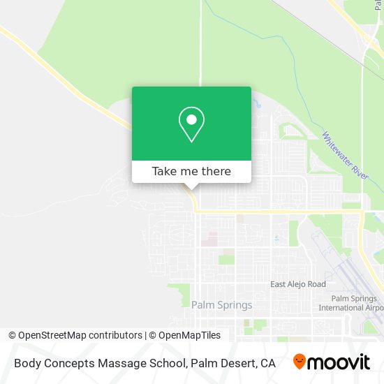 Body Concepts Massage School map